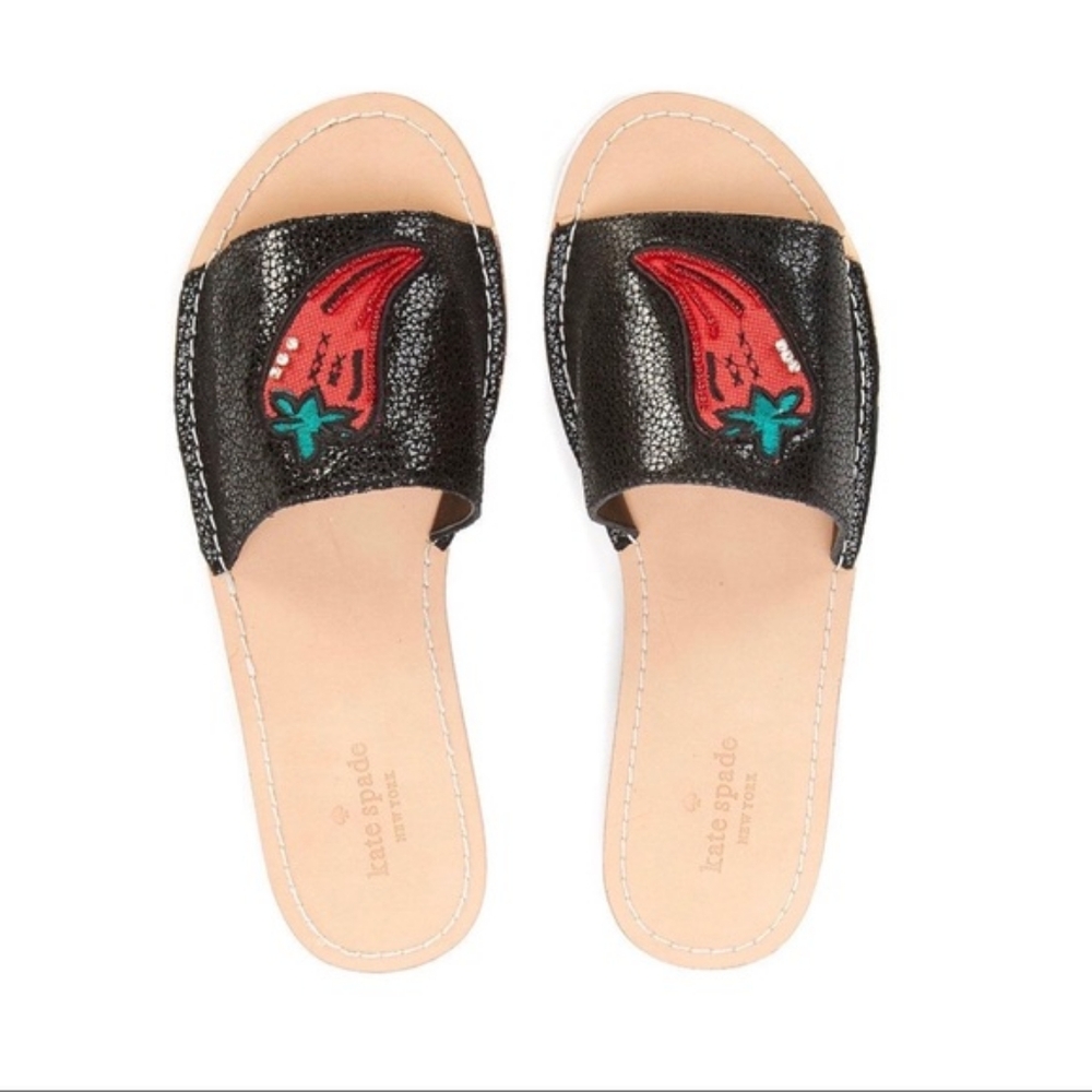 New Kate Spade Chilly Pepper Sludes Size 6